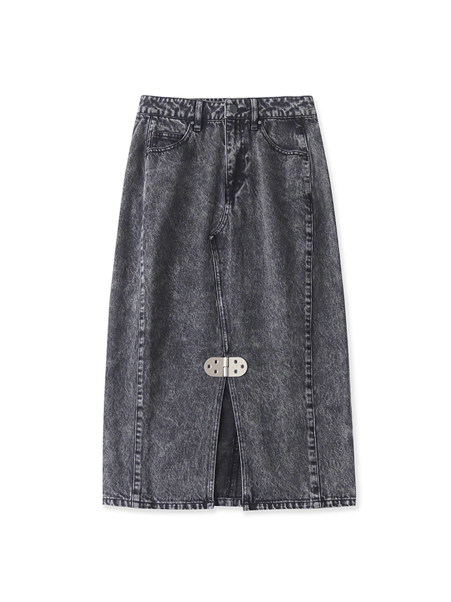 Women's Dark Grey Denim Long Skirt Vintage Aesthetic Skirt Harajuku Y2k High Waist Cowboy Skirts with Slit 2000s Clothes Summer
Women's Dark Grey Denim Long Skirt Vintage Aesthetic Skirt Harajuku Y2k High Waist Cowboy Skirts with Slit 2000s Clothes Summer