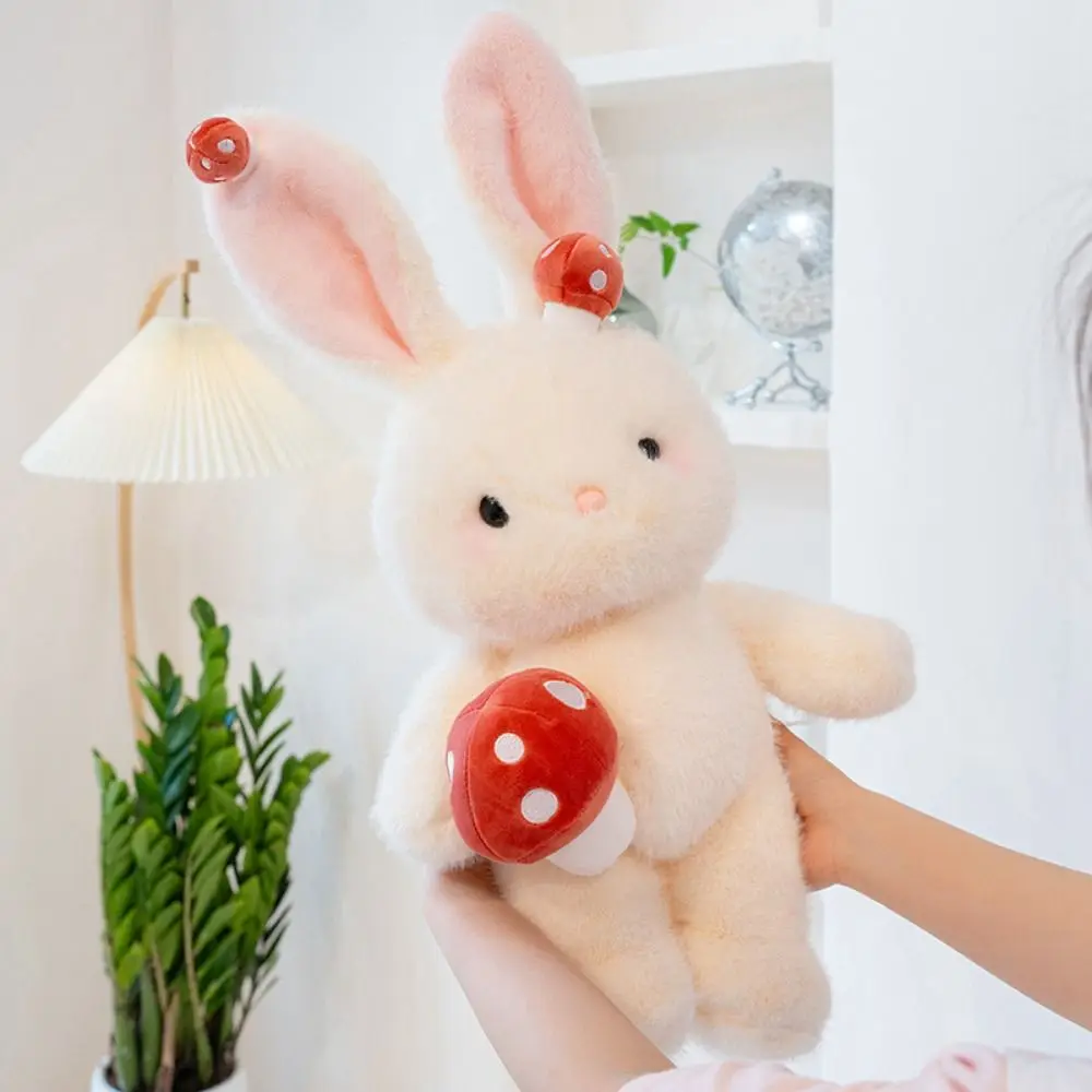 Stuffed Mushroom Bunny Plush Doll Colorful Soft Rabbit Plush Toy Pillow Cute Cartoon Animal Stuffed Animal Doll Kids Gifts
Stuffed Mushroom Bunny Plush Doll Colorful Soft Rabbit Plush Toy Pillow Cute Cartoon Animal Stuffed Animal Doll Kids Gifts
