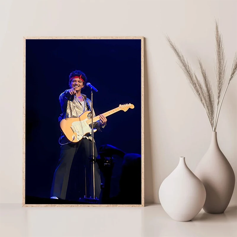 Pop Music Singer Bruno Mars Poster Home Posters for Wall Decor Decorative Paintings Painting on Canvas Art Print Decorations Art
Pop Music Singer Bruno Mars Poster Home Posters for Wall Decor Decorative Paintings Painting on Canvas Art Print Decorations Art