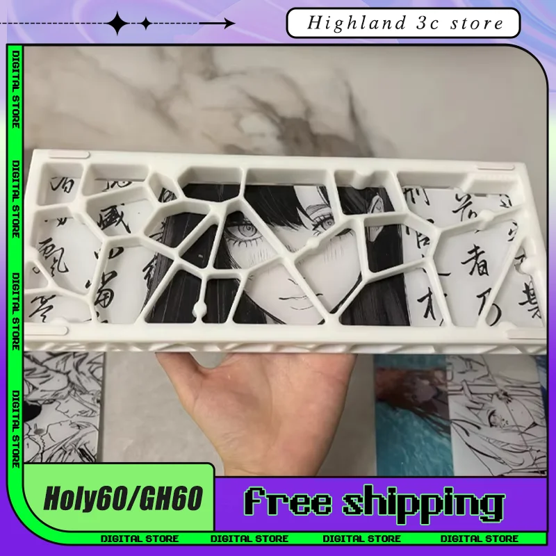 Holy60/GH60 Keyboard Case Plate for Wooting/rakka Keyboard Plate Anime Custom Keyboard Plate Case Gamer Keyboard Plate Accessory
Holy60/GH60 Keyboard Case Plate for Wooting/rakka Keyboard Plate Anime Custom Keyboard Plate Case Gamer Keyboard Plate Accessory