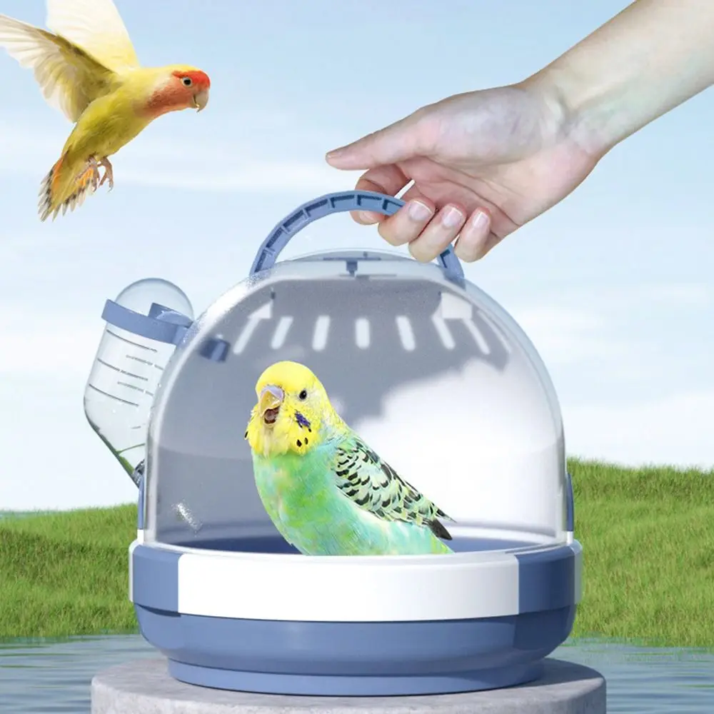 Portable Parrots Carry Cage Safe Door Lock Easy To Carry Small Pet Box Convenient Handle Drinking Fountain Parrots Bag Children
Portable Parrots Carry Cage Safe Door Lock Easy To Carry Small Pet Box Convenient Handle Drinking Fountain Parrots Bag Children