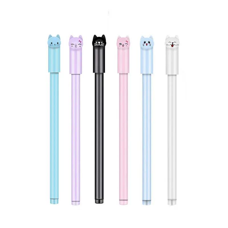 100Pcs Ballpoint Pens Cute Cat Gel Pens Black Ball Point Pens Black 0.5mm Gel Ink Rollerball Pens for School Office
100Pcs Ballpoint Pens Cute Cat Gel Pens Black Ball Point Pens Black 0.5mm Gel Ink Rollerball Pens for School Office