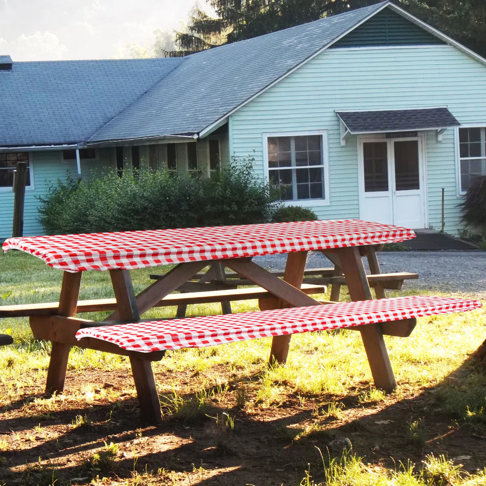 1 set Waterproof Dustproof Table Cover Flannel Pvc Material Scratch Protection For Indoor Outdoor Use Tablecloth Picnic Bench
1 set Waterproof Dustproof Table Cover Flannel Pvc Material Scratch Protection For Indoor Outdoor Use Tablecloth Picnic Bench