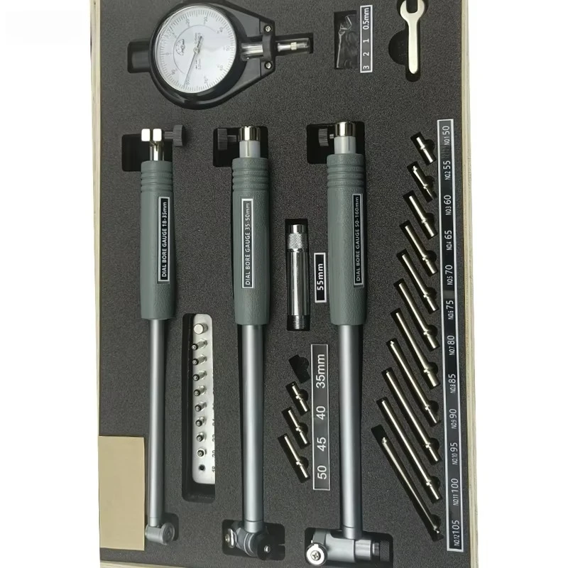 Dial Bore Gauge 18-160mm 0 01mm Center Ring Micrometer Gauges Measuring Tools Dial Gauge OEM Origin Range Reading
Dial Bore Gauge 18-160mm 0 01mm Center Ring Micrometer Gauges Measuring Tools Dial Gauge OEM Origin Range Reading
