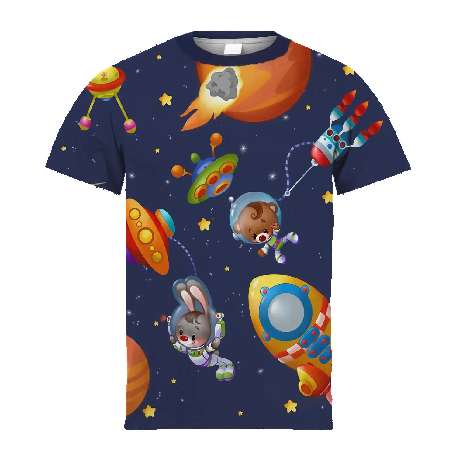 Summer Starry Sky T Shirt Children Top Space Galaxy Astronaut 3d Universe Printed Star Sky Boy Girl Kids T Shirt
Summer Starry Sky T Shirt Children Top Space Galaxy Astronaut 3d Universe Printed Star Sky Boy Girl Kids T Shirt