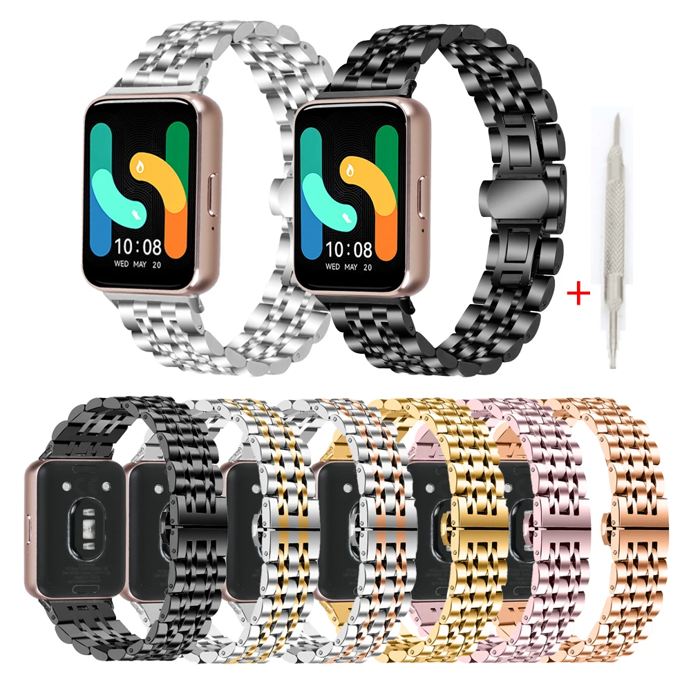 Браслет из нержавеющей стали для Samsung galaxy Fit 3, ремешок, браслет с 7 бусинами и застежкой-бабочкой для Samsung galaxy fit 3
Браслет из нержавеющей стали для Samsung galaxy Fit 3, ремешок, браслет с 7 бусинами и застежкой-бабочкой для Samsung galaxy fit 3