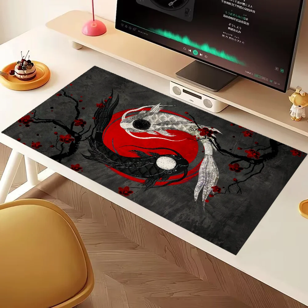 Koi Mouse for Computer Accessories Mausepad Gaming Laptop Gamer Keyboard Pad Table Pads Rubber Mat Deskmat Mousepad Mats Pc Desk
Koi Mouse for Computer Accessories Mausepad Gaming Laptop Gamer Keyboard Pad Table Pads Rubber Mat Deskmat Mousepad Mats Pc Desk