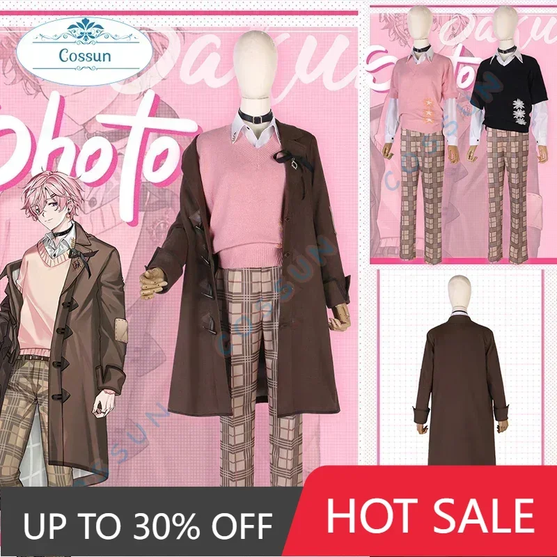 COSSUN Shoto Cosplay Costume Vtuber Nijisanji Shxtou Cosplay Party Suit Halloween Carnival Uniforms Anime Clothing
COSSUN Shoto Cosplay Costume Vtuber Nijisanji Shxtou Cosplay Party Suit Halloween Carnival Uniforms Anime Clothing