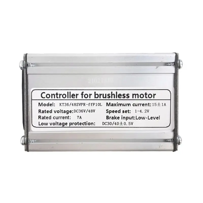 ABXY E-Bike Controller 36V / 48V 9 Tubes 15A Waterproof Connector Controller for 36V / 48V 250W Brushless Motor
ABXY E-Bike Controller 36V / 48V 9 Tubes 15A Waterproof Connector Controller for 36V / 48V 250W Brushless Motor