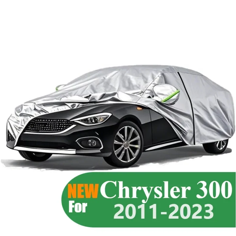Five-layer all-weather waterproof full Car cover for Chrysler 300 2005-2023 sun-resistant with storage bag,Silver Oxford Fabric
Five-layer all-weather waterproof full Car cover for Chrysler 300 2005-2023 sun-resistant with storage bag,Silver Oxford Fabric