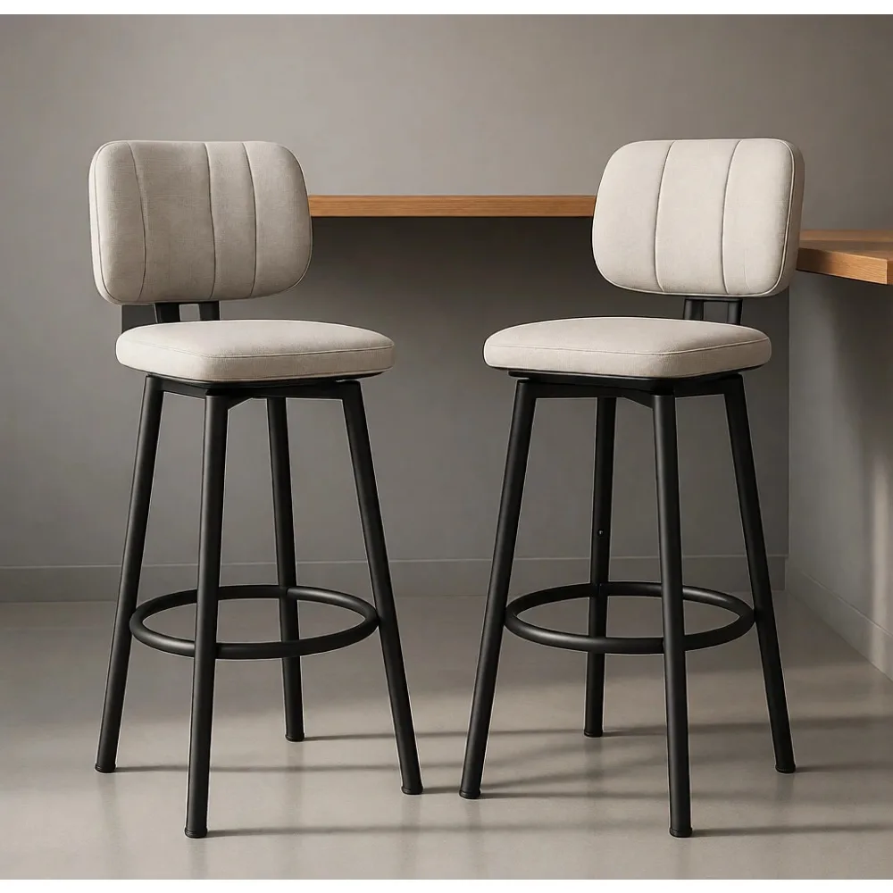 Swivel Bar Stools Set of 2 Round Backless Adjustable Height Kitchen Island Breakfast Chairs Rustic Brown Black
Swivel Bar Stools Set of 2 Round Backless Adjustable Height Kitchen Island Breakfast Chairs Rustic Brown Black