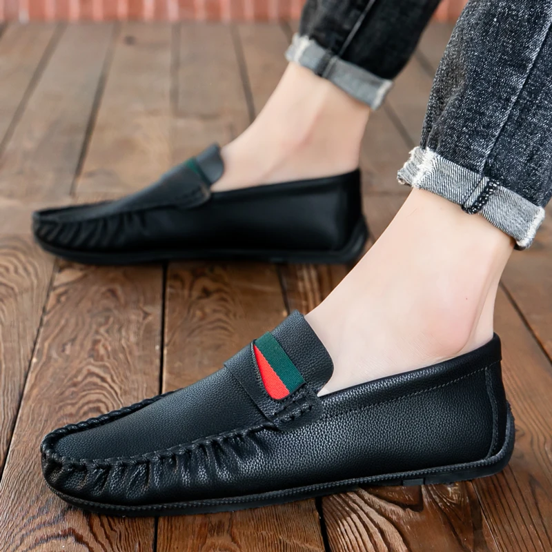 Men's Round Headed Casual Flat Bottomed Driving Luxury Loafers Light Outdoor Business Soft Soled Formal Shoes Zapatos De Hombre
Men's Round Headed Casual Flat Bottomed Driving Luxury Loafers Light Outdoor Business Soft Soled Formal Shoes Zapatos De Hombre