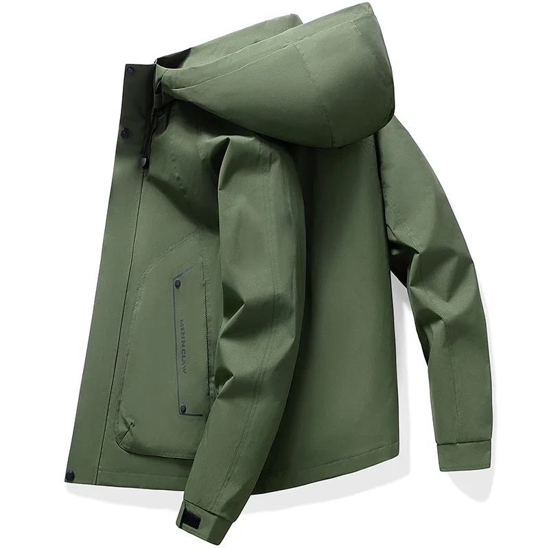 American Workwear Jacket High Quality Men Clothing With Hood Breathable Comfortable Roupas Masculinas Wind-Resistant Solid Color
American Workwear Jacket High Quality Men Clothing With Hood Breathable Comfortable Roupas Masculinas Wind-Resistant Solid Color