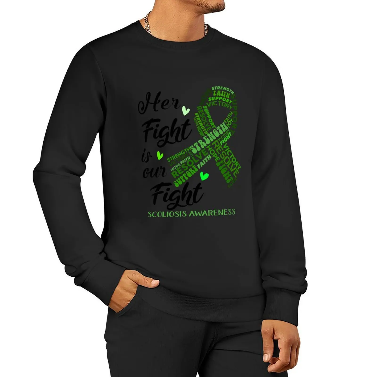 Scoliosis Warrior, Her Fight is our Fight Scoliosis Awareness Pullover Hoodie men's autumn clothes sweatshirt
Scoliosis Warrior, Her Fight is our Fight Scoliosis Awareness Pullover Hoodie men's autumn clothes sweatshirt