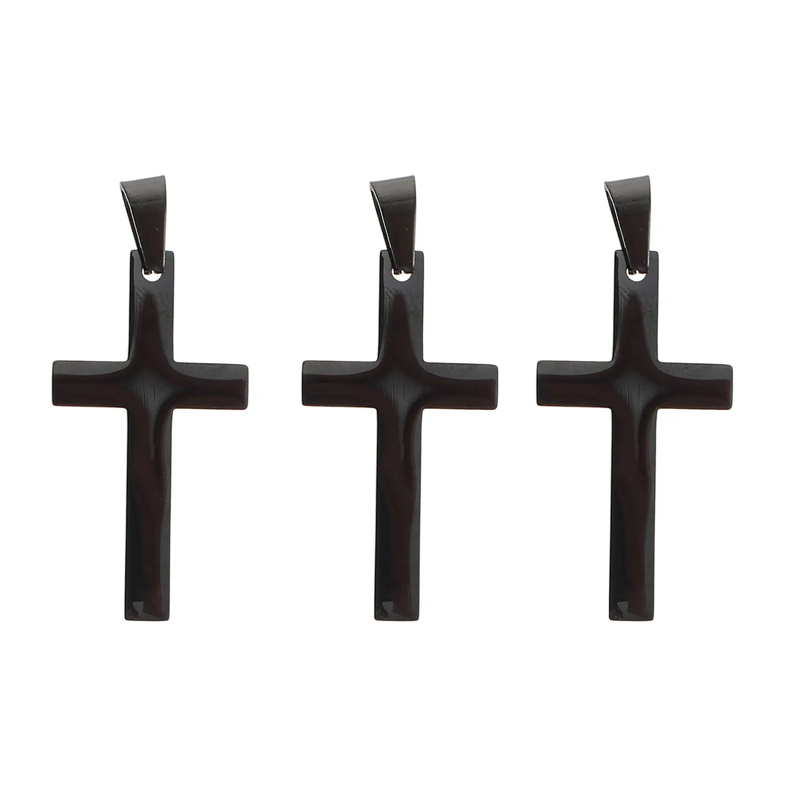 3Pcs Simple Cross Pendant Accessories for DIY Jewelry Gift for Lovers Friends Holiday Season Necklace Bracelet
3Pcs Simple Cross Pendant Accessories for DIY Jewelry Gift for Lovers Friends Holiday Season Necklace Bracelet