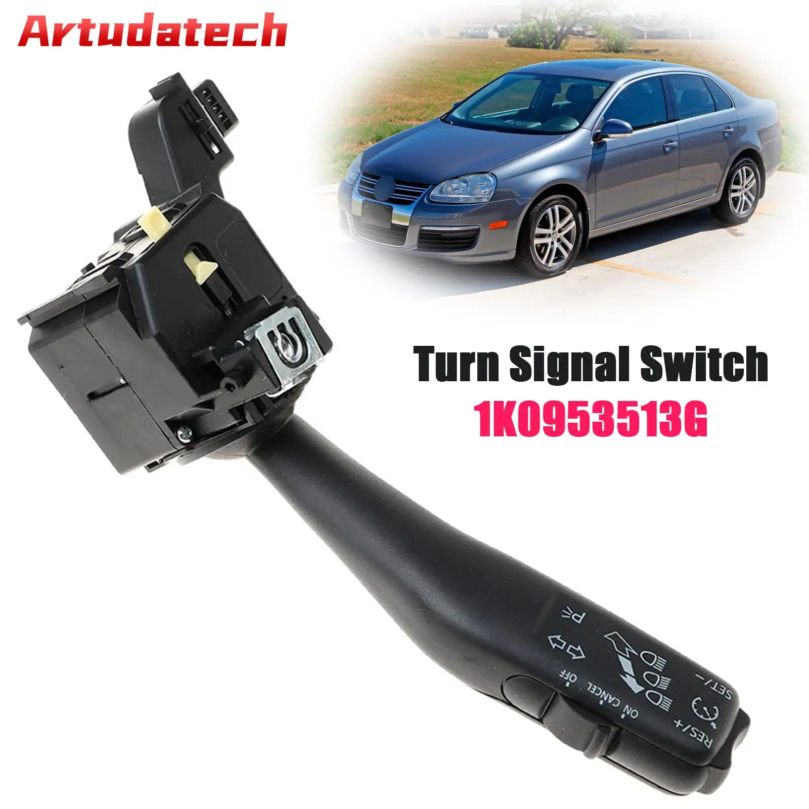 Artudatech Turn Signal Switch 1K0953513G For VW Golf Mk5 2006 2007 2008 2009 2010 2011
Artudatech Turn Signal Switch 1K0953513G For VW Golf Mk5 2006 2007 2008 2009 2010 2011