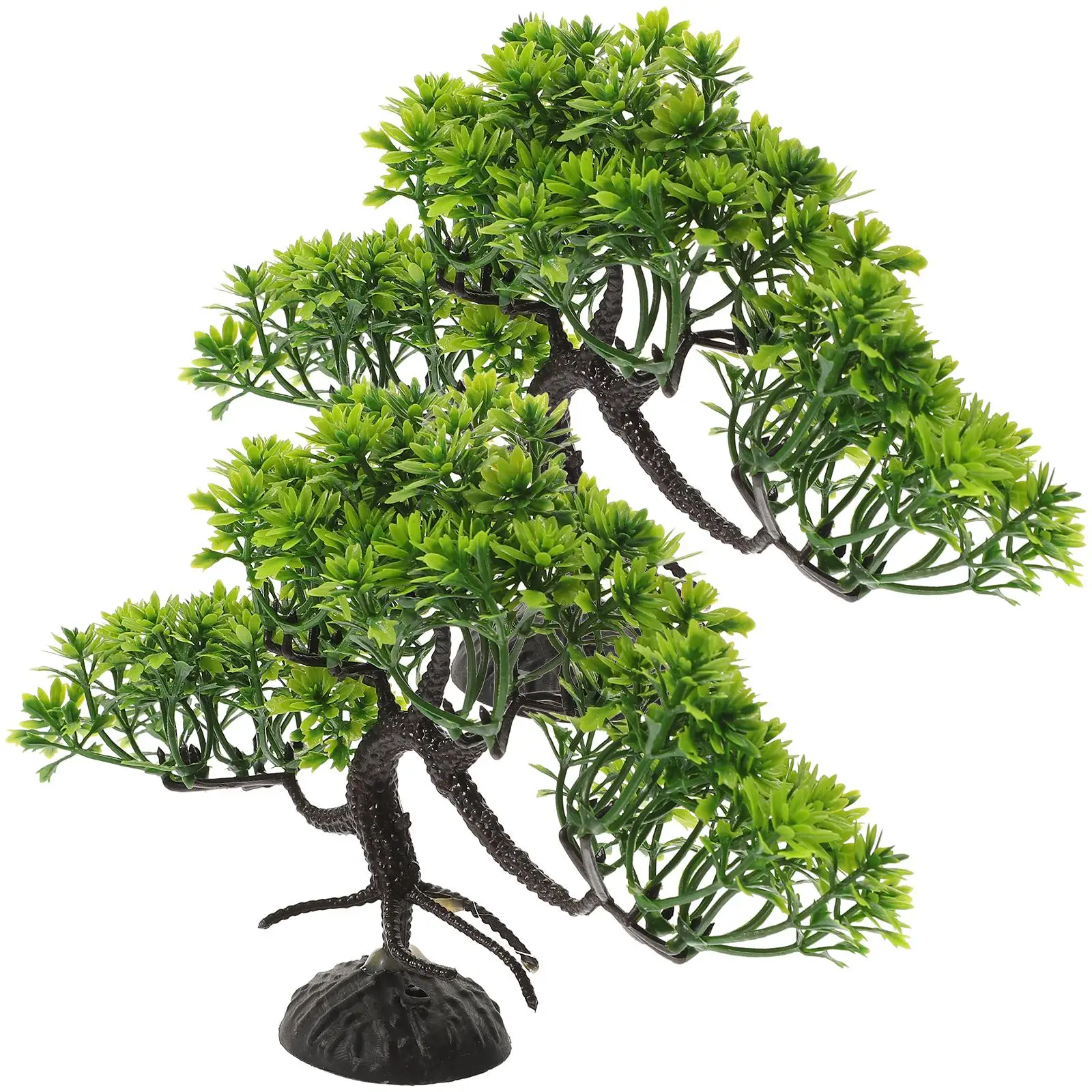 2Pcs Artificial Welcoming Pine Decorations Safe Soft Plastic Aquarium Plants Fish Tank L scape Reptile Cage Scenery Durability
2Pcs Artificial Welcoming Pine Decorations Safe Soft Plastic Aquarium Plants Fish Tank L scape Reptile Cage Scenery Durability