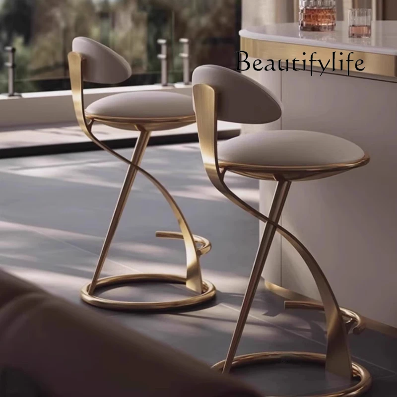 X Heavy Kitchen Bar Stools Luxury Commercial Restaurant Breakfast High Bar Stools Counter Modern Banqueta High End Furniture
X Heavy Kitchen Bar Stools Luxury Commercial Restaurant Breakfast High Bar Stools Counter Modern Banqueta High End Furniture