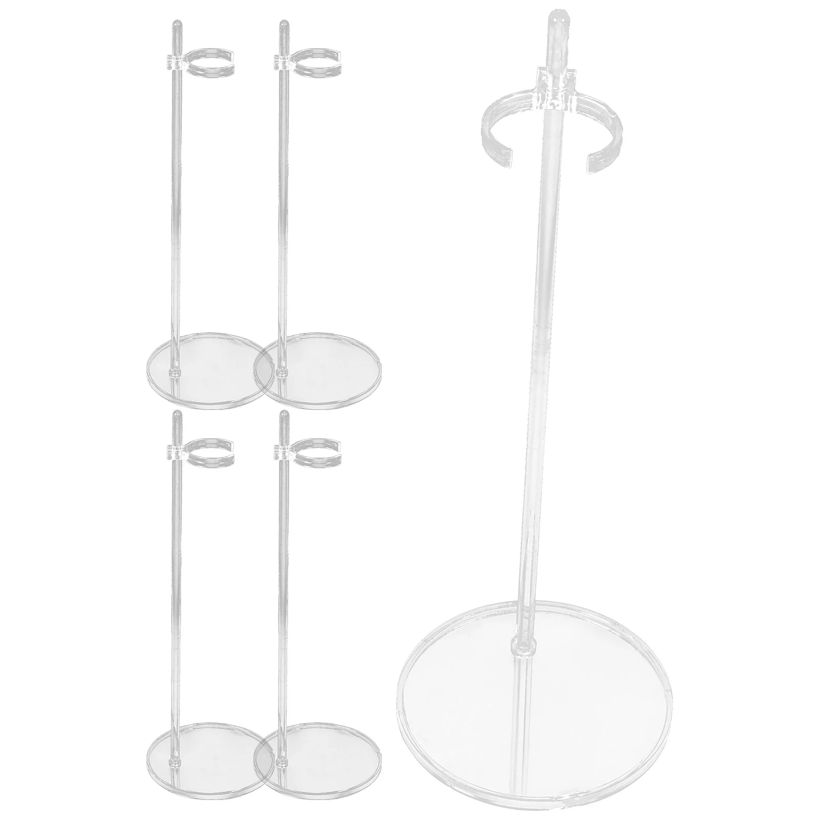 5 Pcs Toy Stand Transparent Waist 5pcs Support Frame Model Display Holder Baby Suitable for Most Dolls Abs
5 Pcs Toy Stand Transparent Waist 5pcs Support Frame Model Display Holder Baby Suitable for Most Dolls Abs