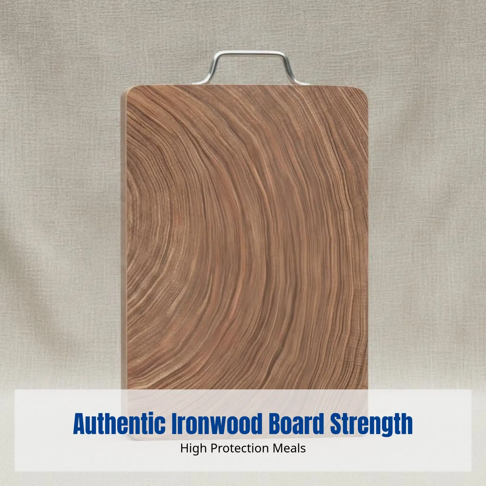 Ironwood Cutting Board, Microbial Resistant, Food Grade, Double-Sided, Thickened, Handmade Wooden Chopping Board
Ironwood Cutting Board, Microbial Resistant, Food Grade, Double-Sided, Thickened, Handmade Wooden Chopping Board