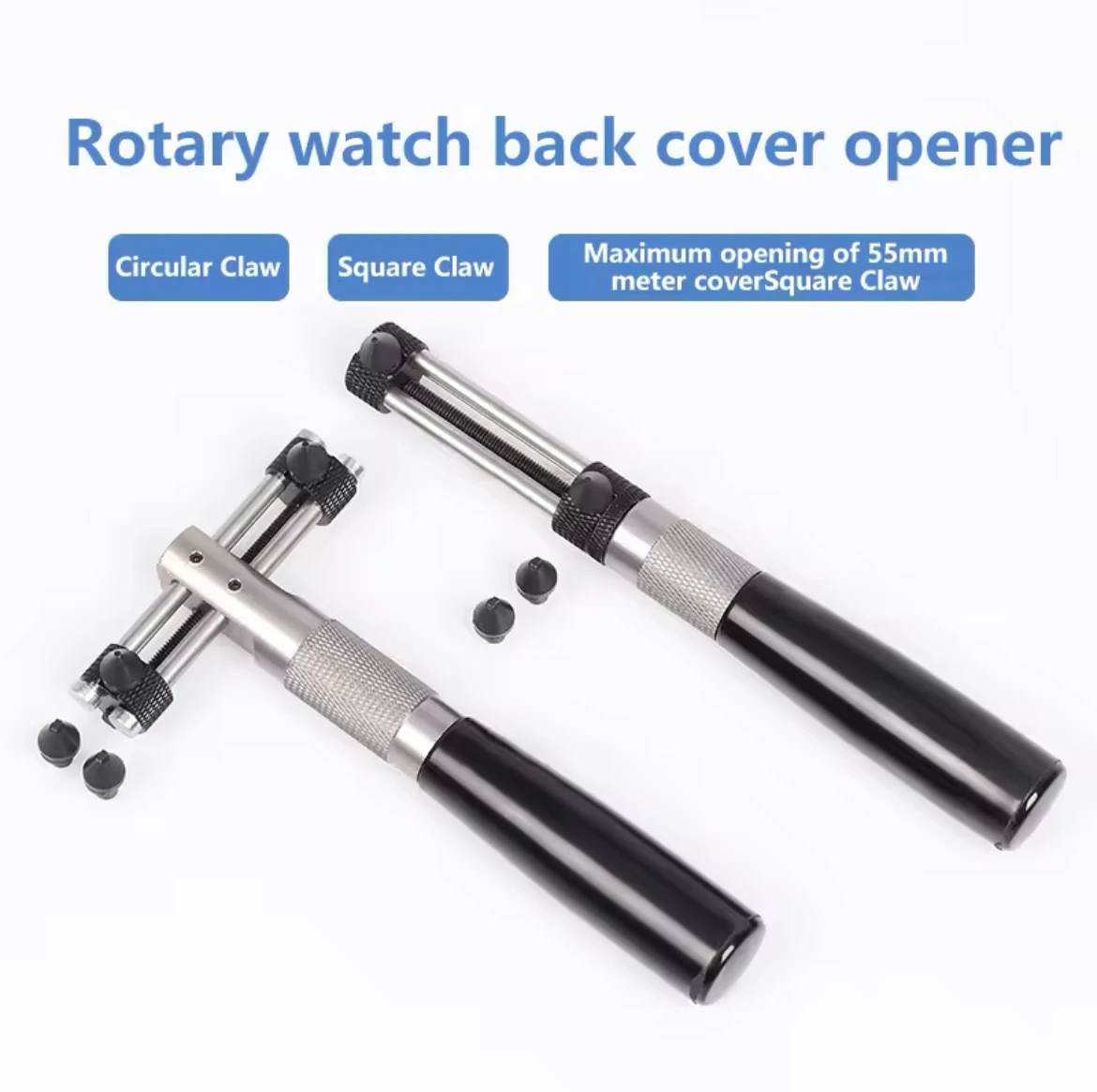 No.2289 Watch Repair Battery Replacement Tool For Watchmaker 20-55mm T Shaped Watch Back Case Cover Opener Remover with 4 Dies
No.2289 Watch Repair Battery Replacement Tool For Watchmaker 20-55mm T Shaped Watch Back Case Cover Opener Remover with 4 Dies