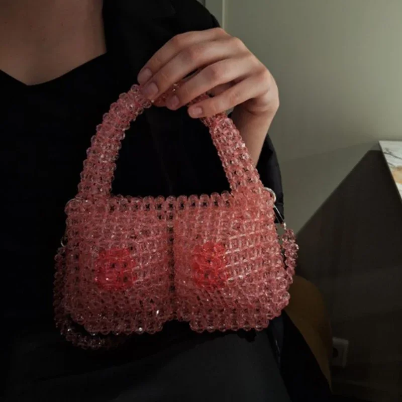 Fashionable Personalized Handbag Acrylic Bead Handmade Realistic Chest Design Crossbody Bags For Woman New Trend Women's Bag
Fashionable Personalized Handbag Acrylic Bead Handmade Realistic Chest Design Crossbody Bags For Woman New Trend Women's Bag