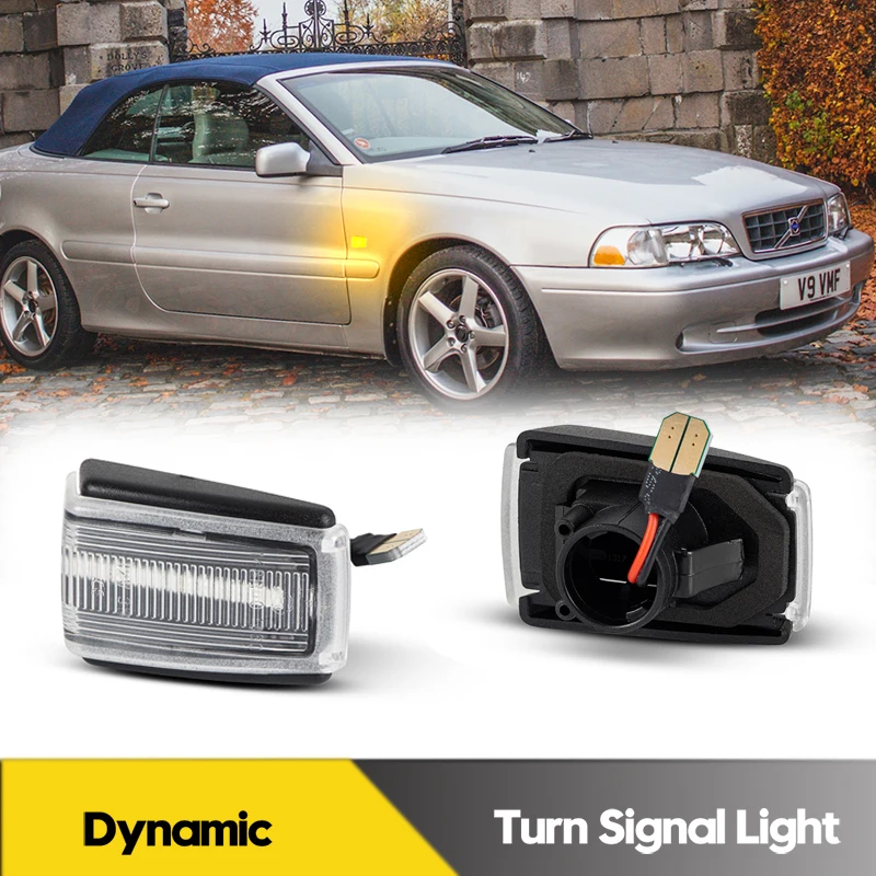 2Pcs Canbus LED Dynamic Side Marker Lights Car Turn Signal Blinker Lamps For Volvo C70 V40 V70 S40 V90 S70 S90 850 240 740 940
2Pcs Canbus LED Dynamic Side Marker Lights Car Turn Signal Blinker Lamps For Volvo C70 V40 V70 S40 V90 S70 S90 850 240 740 940