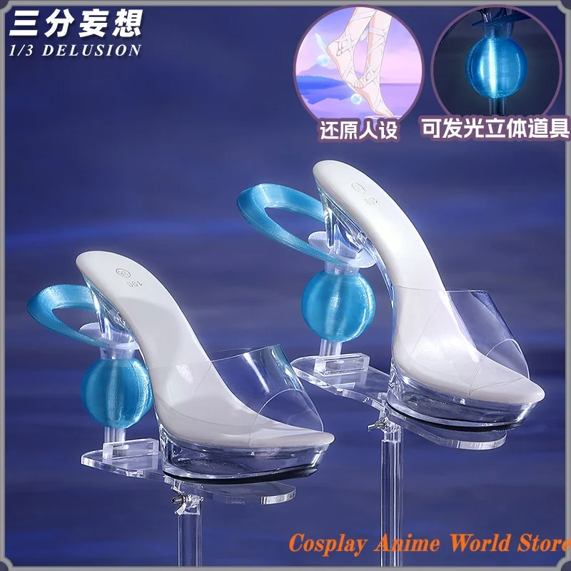 Genshin Impact Damselette Columbina Cosplay Shoes Moon Maiden Moon Goddess Anime Game Halloween Party Role Play Prop Footwear
Genshin Impact Damselette Columbina Cosplay Shoes Moon Maiden Moon Goddess Anime Game Halloween Party Role Play Prop Footwear