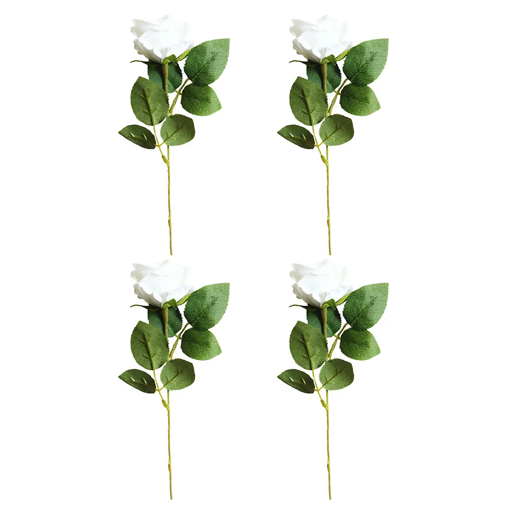 4Pcs Simulated Rose Ornaments Realistic Artificial Flower for DIY Flower Arrangement Decor Party Scene Layout Accessory
4Pcs Simulated Rose Ornaments Realistic Artificial Flower for DIY Flower Arrangement Decor Party Scene Layout Accessory