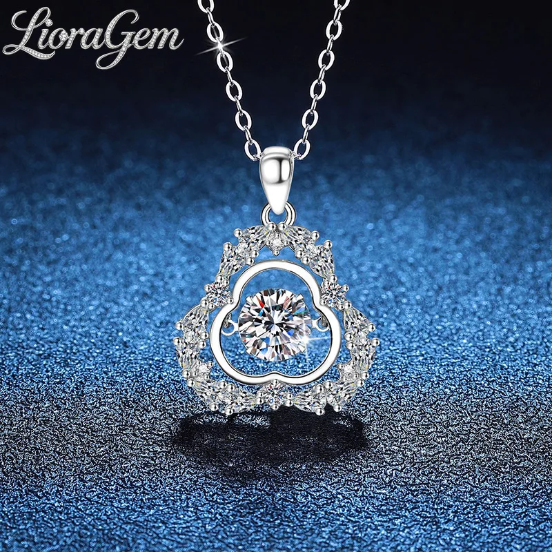 LioraGem Diamond-studded Gourd Lively Pendant Women’s Necklace, Shiny 1 Carat Moissanite Necklace Platinum PT950 Stamp
LioraGem Diamond-studded Gourd Lively Pendant Women’s Necklace, Shiny 1 Carat Moissanite Necklace Platinum PT950 Stamp