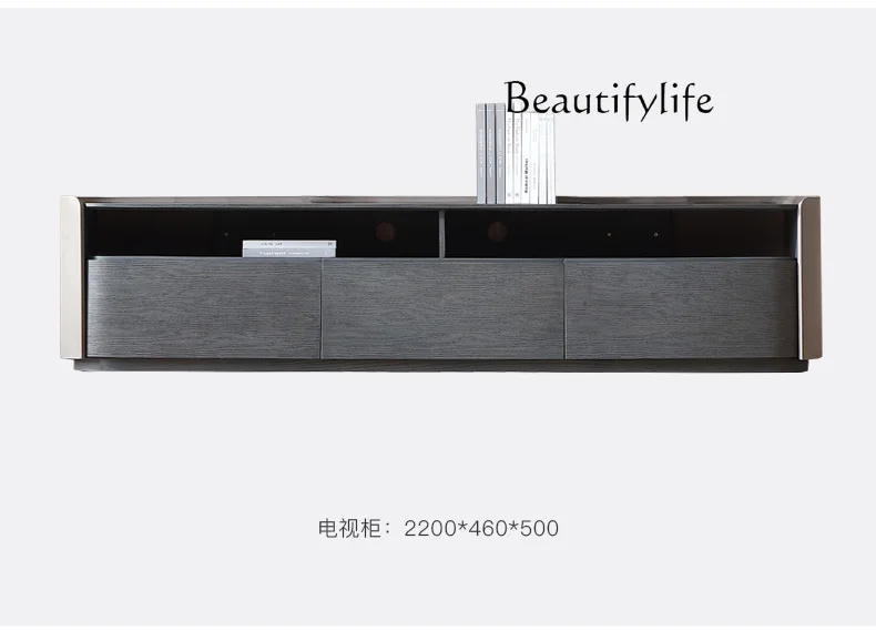 Modern Simple TV Cabinet Tea Table Combination Villa Light Luxury Leather Floor Cabinet
Modern Simple TV Cabinet Tea Table Combination Villa Light Luxury Leather Floor Cabinet