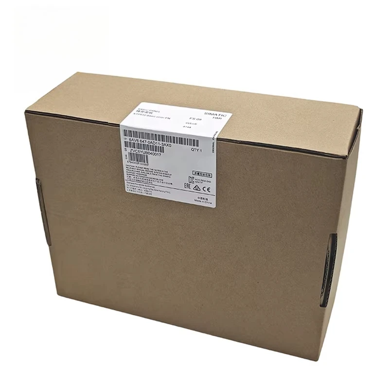 New Original 6AV6647-0AD11-3AX0 HMI KTP600 Basic Color PN 6 TFT Display 256 Colors PROFINET Interface
New Original 6AV6647-0AD11-3AX0 HMI KTP600 Basic Color PN 6 TFT Display 256 Colors PROFINET Interface