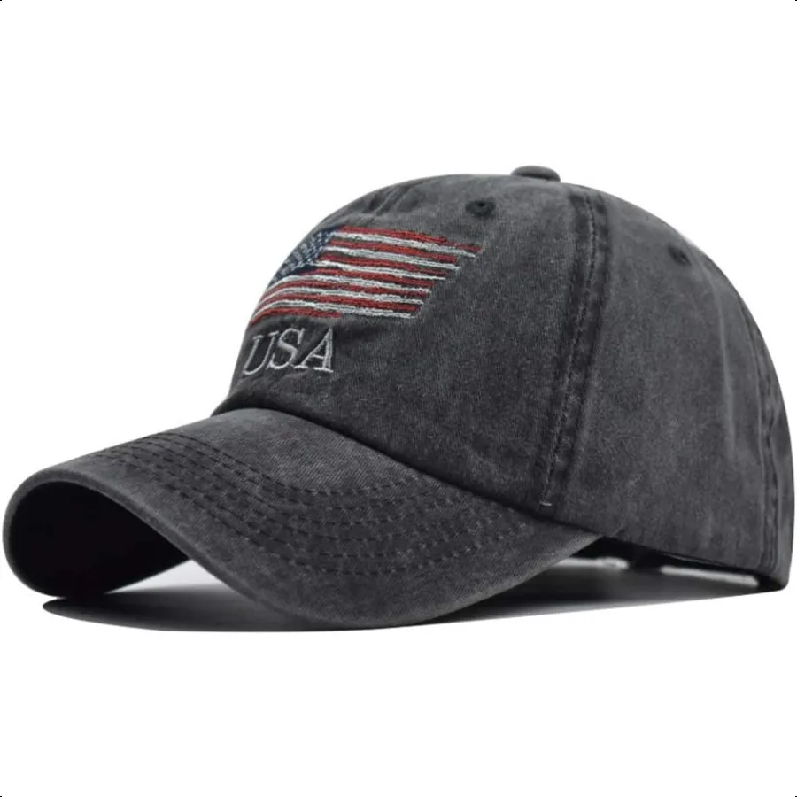 Washed American Flag Baseball Cap Retro Adjustable Sun Dad Gift Hats for Men Women Fashion Trucker Cap Unisex
Washed American Flag Baseball Cap Retro Adjustable Sun Dad Gift Hats for Men Women Fashion Trucker Cap Unisex