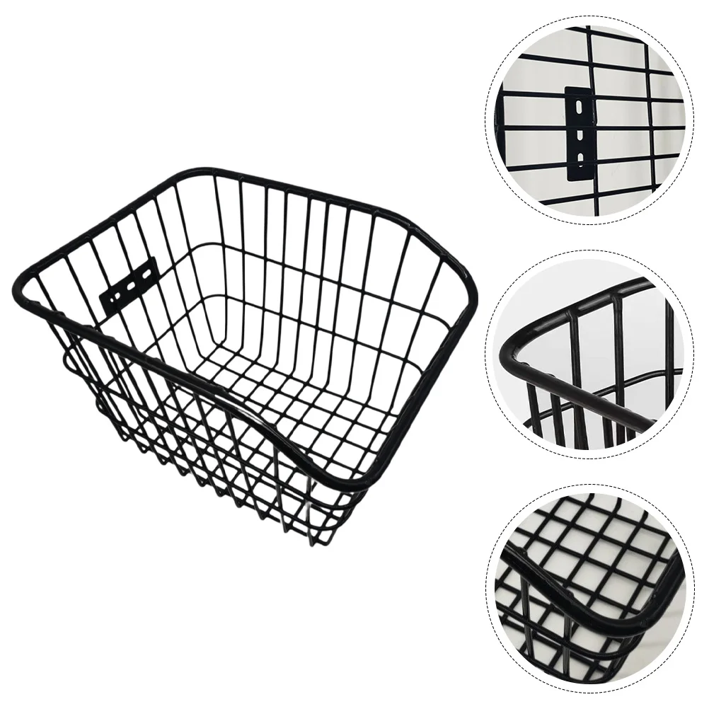 Bike Rack Rear Basket Container Baskets Multifunction Grocery Black Detachable Child
Bike Rack Rear Basket Container Baskets Multifunction Grocery Black Detachable Child