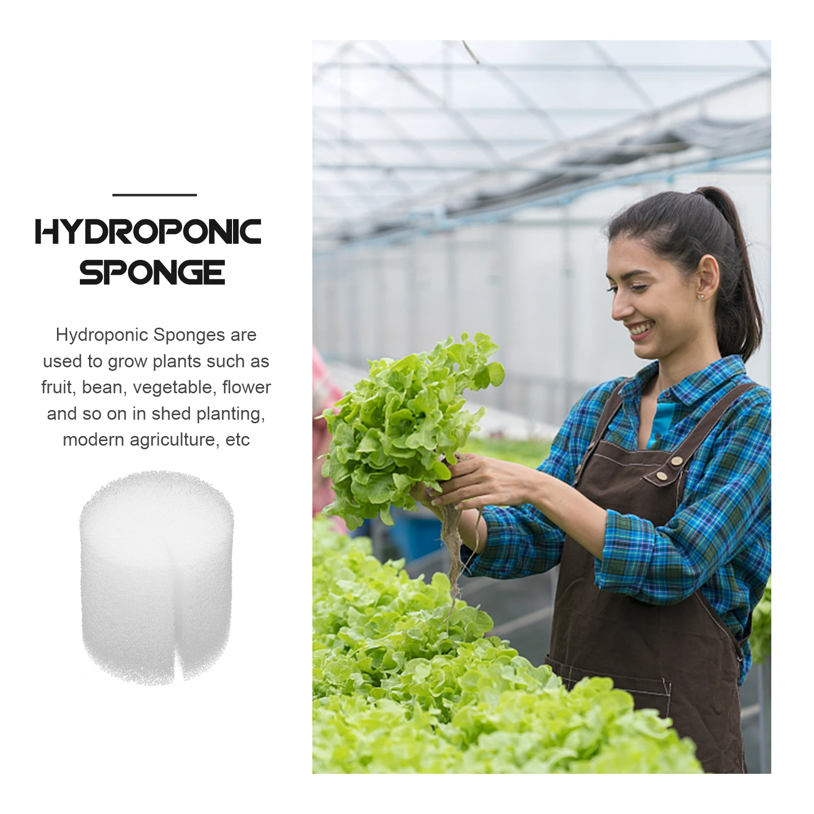 100pcs Hydroponic Sponge Blocks Water Culture Starter For Greenhouse Soil-Free Cultivation Growing Vegetables Fruits Herbs
100pcs Hydroponic Sponge Blocks Water Culture Starter For Greenhouse Soil-Free Cultivation Growing Vegetables Fruits Herbs