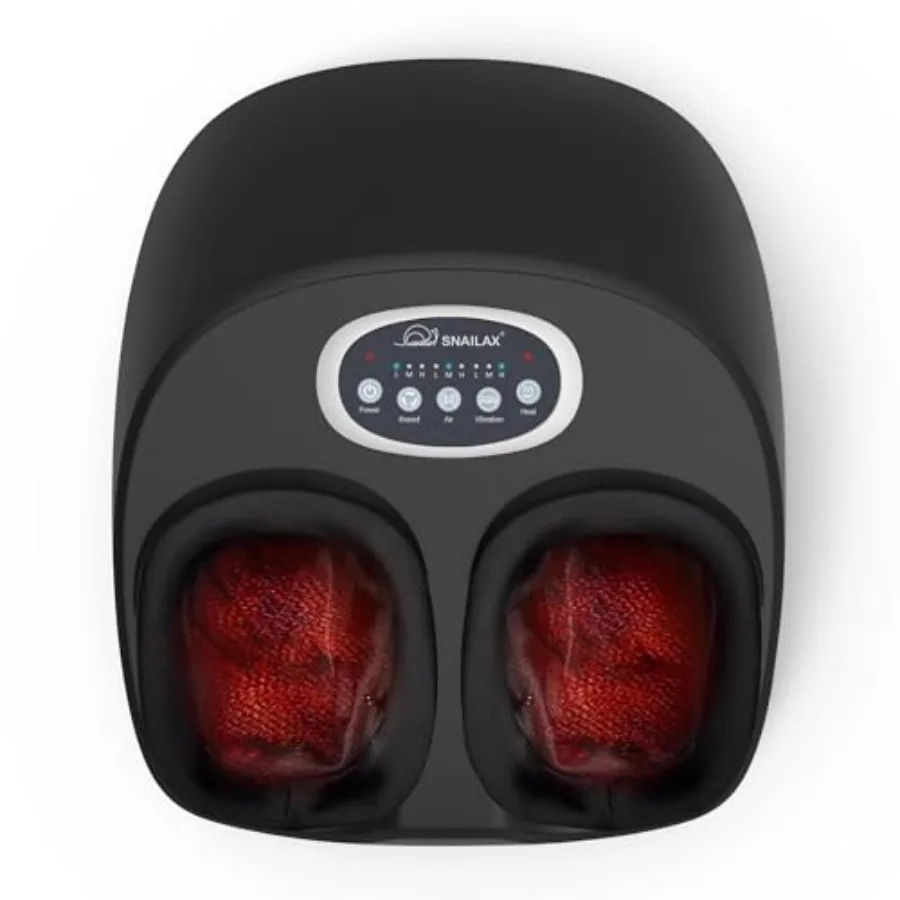 Shiatsu Foot Massager with Heat, FSA Eligible, Kneading, Compression, Vibration, Feet Massage Machine for Plantar Fasciitis, Neuropathy, Foot Warmer, Gifts for Women Men,Size 13
Shiatsu Foot Massager with Heat, FSA Eligible, Kneading, Compression, Vibration, Feet Massage Machine for Plantar Fasciitis, Neuropathy, Foot Warmer, Gifts for Women Men,Size 13