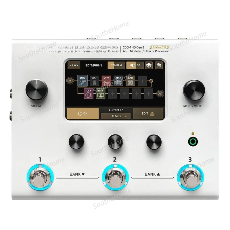 For Hotone Ampero II Stomp - Virtual Sound 2nd Generation Radios Corneta Mp3 Усилитель Звука
For Hotone Ampero II Stomp - Virtual Sound 2nd Generation Radios Corneta Mp3 Усилитель Звука