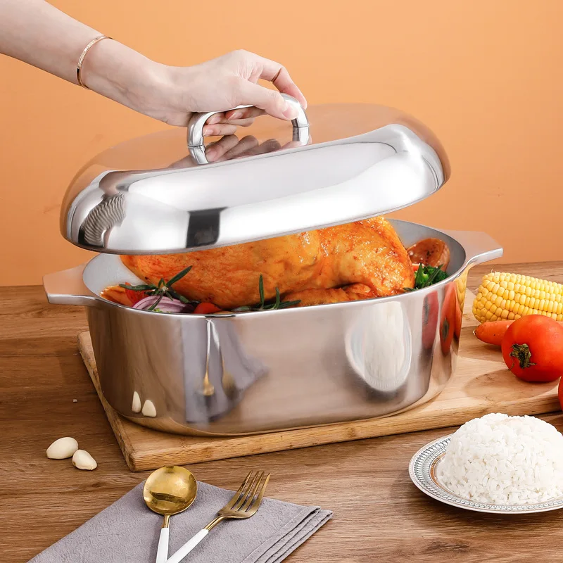 High Quality Gravity Cast Aluminum Insulated Gas Stove Household Turkey Oven Cooking Pot
High Quality Gravity Cast Aluminum Insulated Gas Stove Household Turkey Oven Cooking Pot