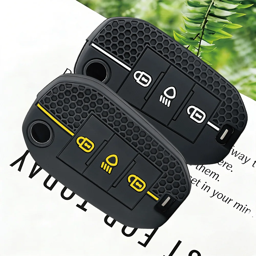 Keychain Silicone Car Key Case Cover For Peugeot 208 308 T9 508 2008 For Citroen C4 For Opel Corsa Crossland X Auto Accessories
Keychain Silicone Car Key Case Cover For Peugeot 208 308 T9 508 2008 For Citroen C4 For Opel Corsa Crossland X Auto Accessories