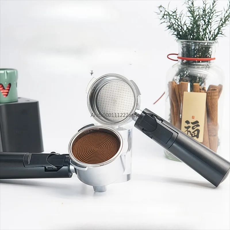 Practical 51mm Coffee Portafilter Bottomless 3 Ears Espresso Filter Handle Stainless Steel Coffee Machine Replacement Parts Home
Practical 51mm Coffee Portafilter Bottomless 3 Ears Espresso Filter Handle Stainless Steel Coffee Machine Replacement Parts Home