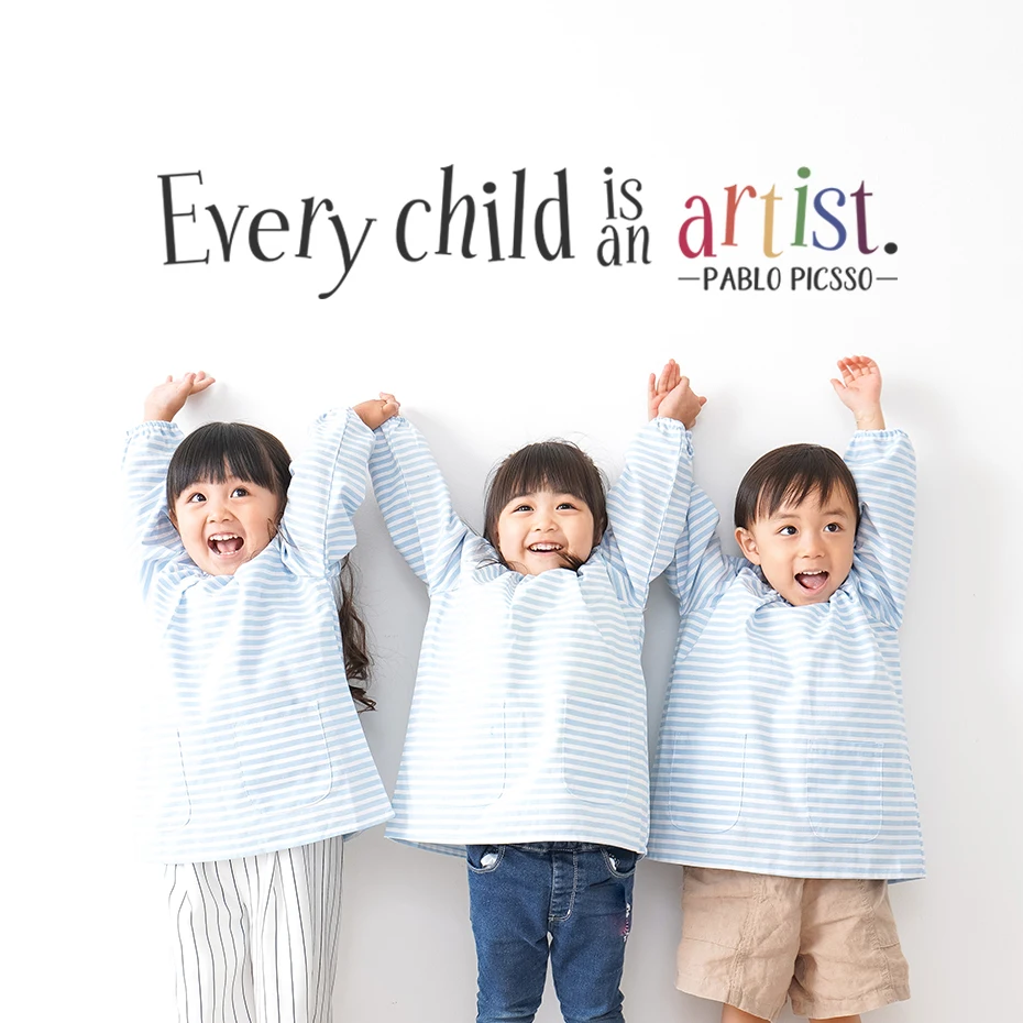 Every Child is an Artist Decal Children Artwork Display Decal Picasso Quote Wall Sticker Kids Room Nursery Wall Decal
Every Child is an Artist Decal Children Artwork Display Decal Picasso Quote Wall Sticker Kids Room Nursery Wall Decal