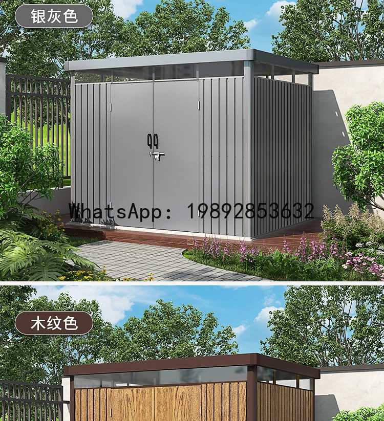 XL Garden Tool Shed Outdoor Courtyard Storage House Mobile Storage Room Mobile Board House
XL Garden Tool Shed Outdoor Courtyard Storage House Mobile Storage Room Mobile Board House