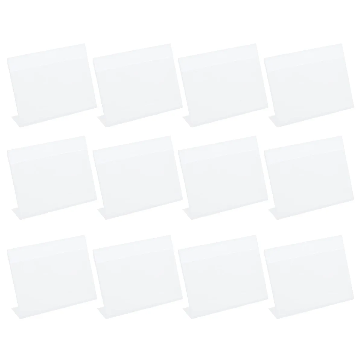 12Pcs Premium Clear Plastic Price Tag Holders for Grocery Stores Retail Outlets Easy to Use Long Life Reusable Transparent
12Pcs Premium Clear Plastic Price Tag Holders for Grocery Stores Retail Outlets Easy to Use Long Life Reusable Transparent