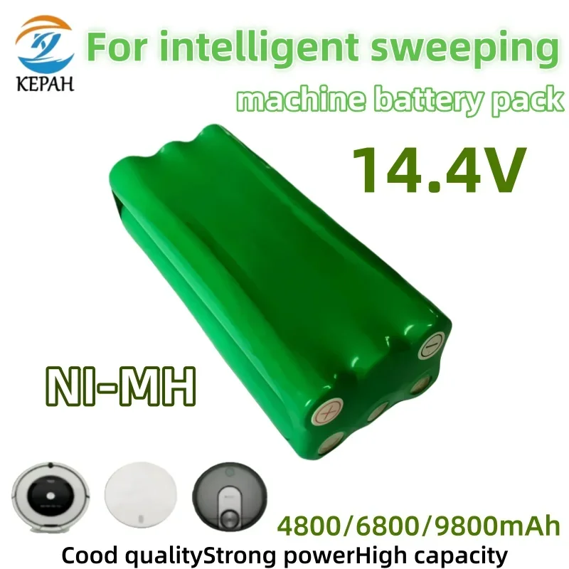 Аккумуляторная батарея Ni-MH 14,4 В, 12800 мАч, тип АА, для интеллектуального робота-пылесоса Papago S30C и пылесоса VONE T285D
Аккумуляторная батарея Ni-MH 14,4 В, 12800 мАч, тип АА, для интеллектуального робота-пылесоса Papago S30C и пылесоса VONE T285D