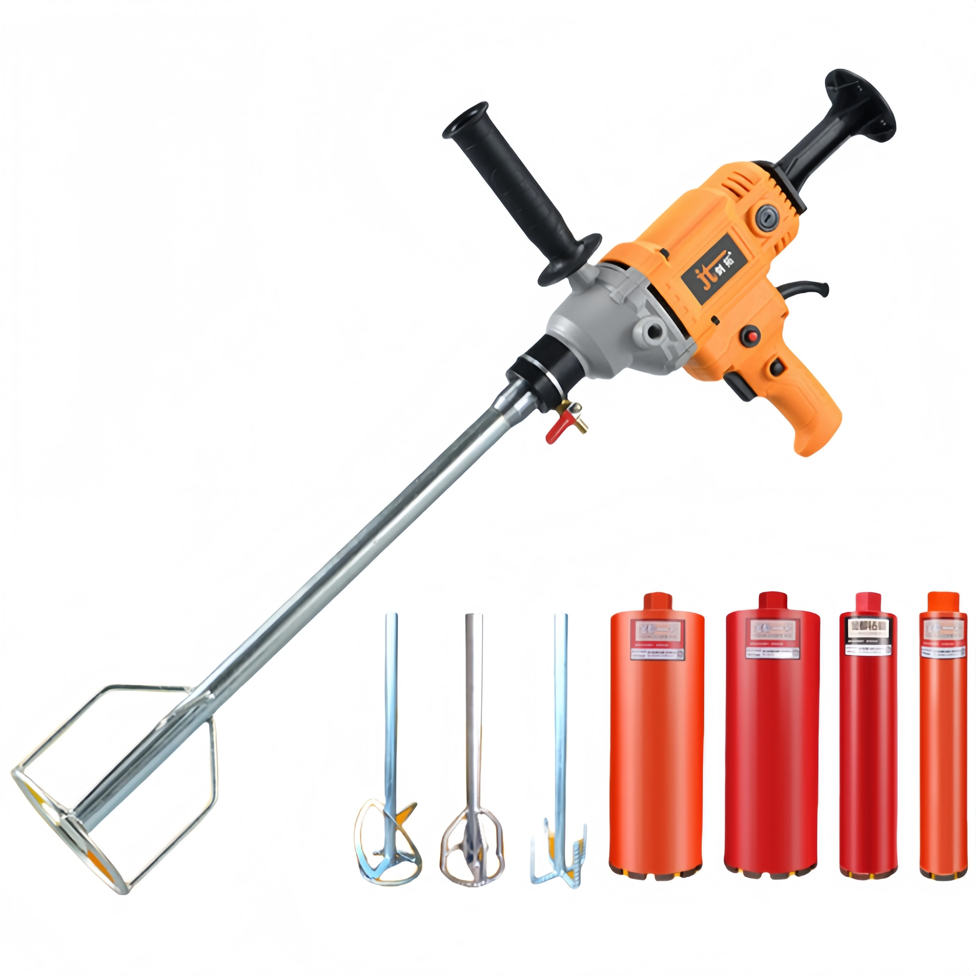 Portable Handheld Plastic Mixer, Electric Paint Resin Cement Blender For DIY And Construction Use
Portable Handheld Plastic Mixer, Electric Paint Resin Cement Blender For DIY And Construction Use