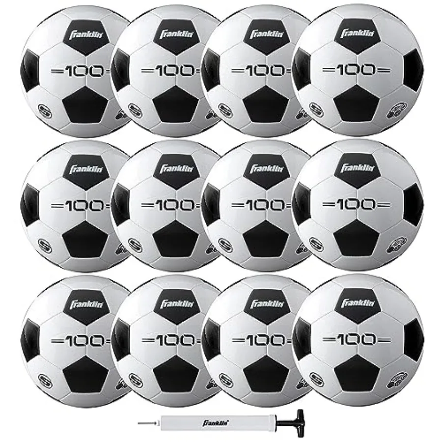 Soccer Balls Youth and Adult s, 4 and 5 - Single and Bulk Packs - Black and White
Soccer Balls Youth and Adult s, 4 and 5 - Single and Bulk Packs - Black and White