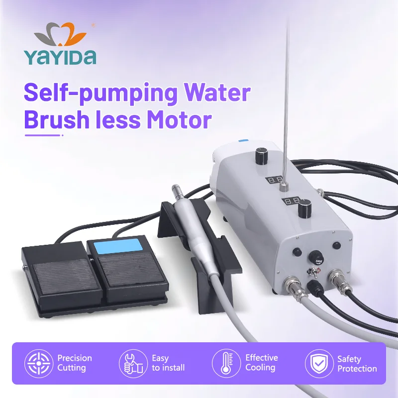 Dental Electric Motor with Water Supply System High-Speed 2000-50,000rpm & 100-220V Power
Dental Electric Motor with Water Supply System High-Speed 2000-50,000rpm & 100-220V Power
