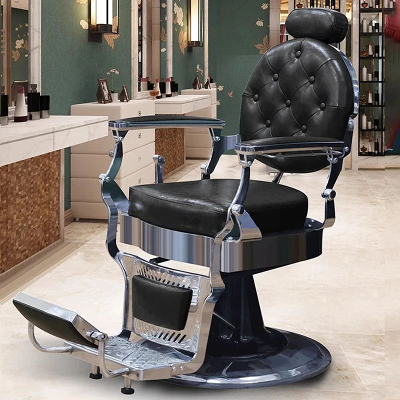 Industrial Style Barber Chair Sturdy Metal Salon Chair Hair Shop Beauty Studio Adjustable Height Salon De Coiffure Furniture
Industrial Style Barber Chair Sturdy Metal Salon Chair Hair Shop Beauty Studio Adjustable Height Salon De Coiffure Furniture