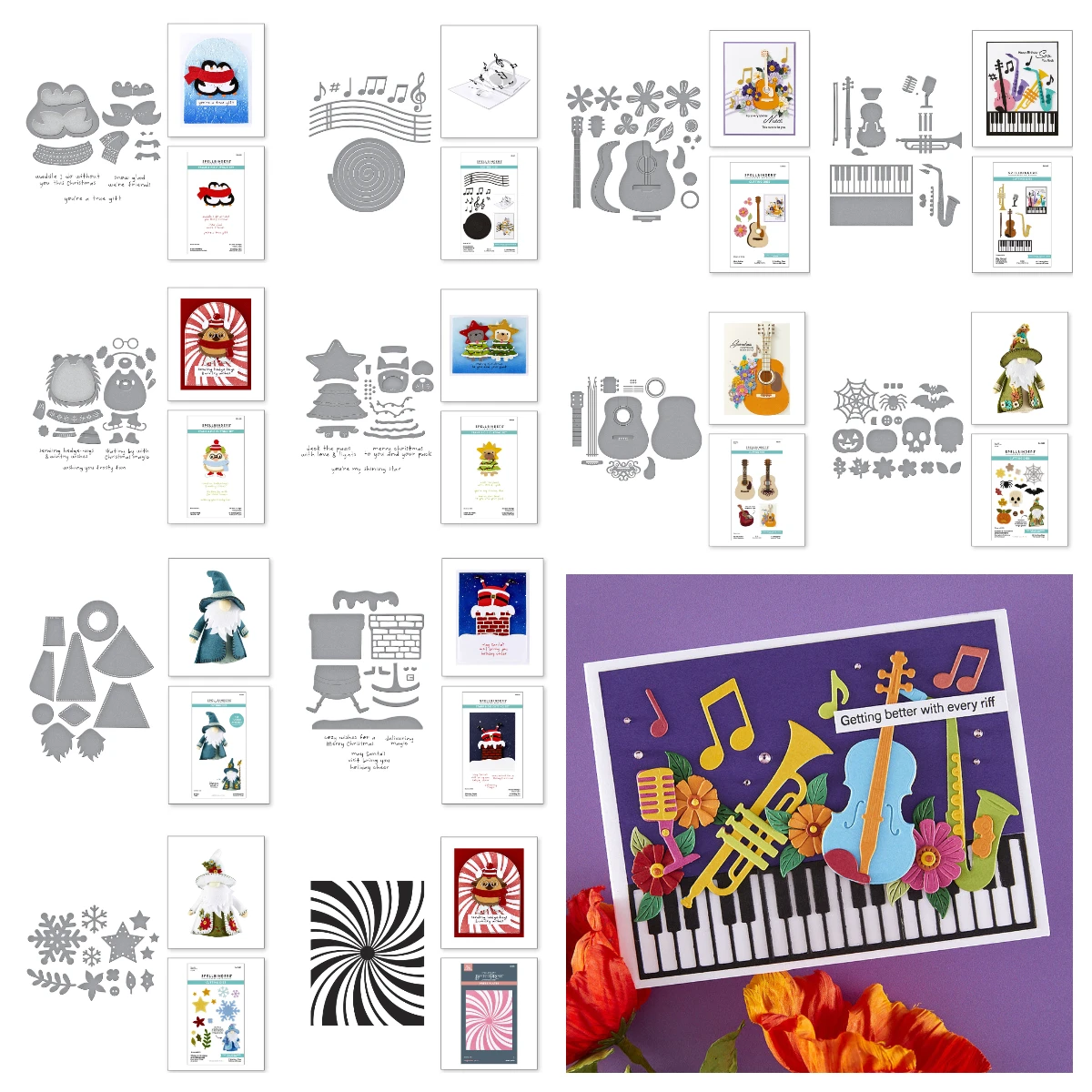 Winter & Christmas Embellishments Metal Cutting Dies Scrapbook Diary Decoration Embossing Cut Die Template DIY Make Card Album 
Winter & Christmas Embellishments Metal Cutting Dies Scrapbook Diary Decoration Embossing Cut Die Template DIY Make Card Album