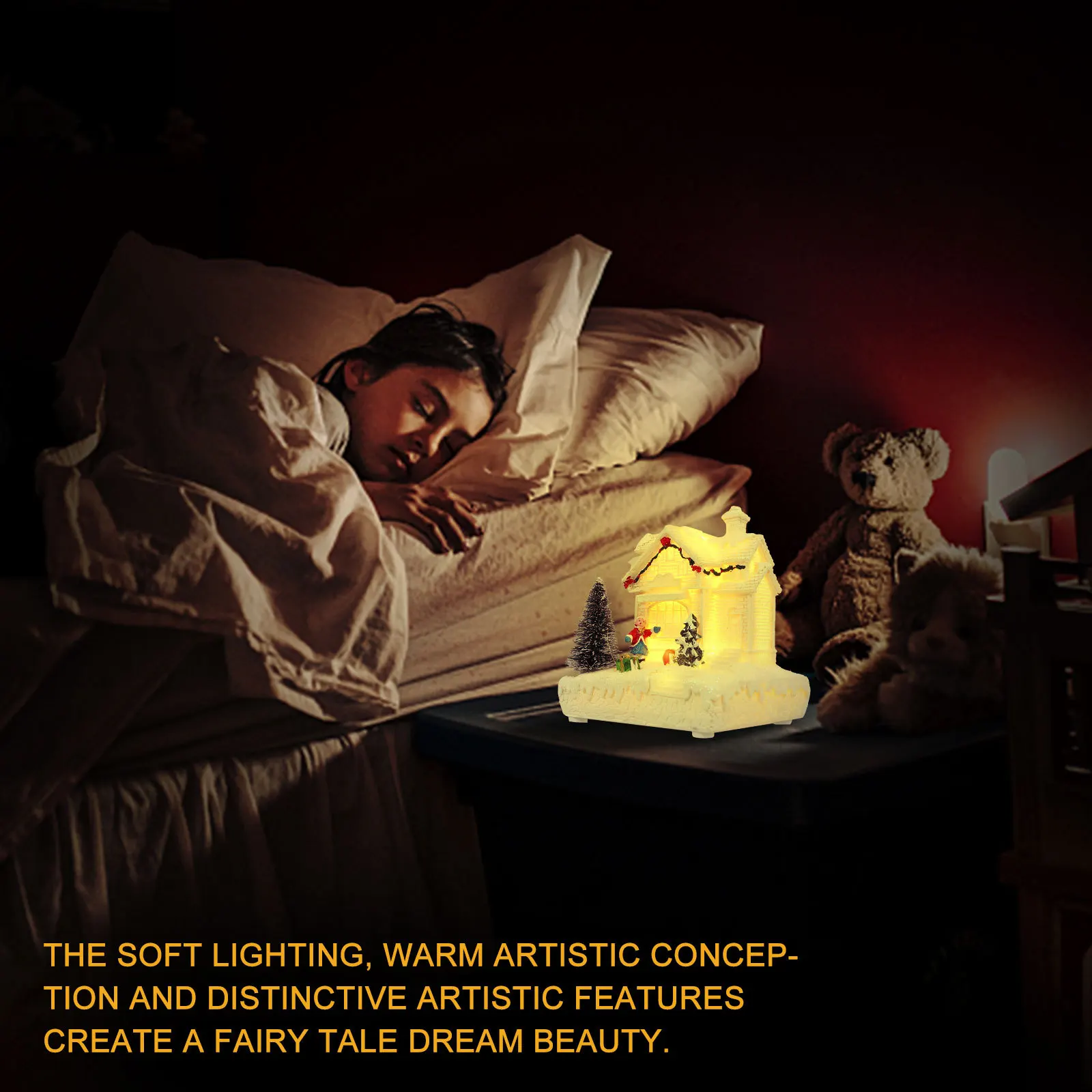 1Pcs Mini Christmas Resin Ornament Xmas Desktop Decor Luminous Xmas Party Decoration Chic Festival Gift Chic Festival Gift
1Pcs Mini Christmas Resin Ornament Xmas Desktop Decor Luminous Xmas Party Decoration Chic Festival Gift Chic Festival Gift